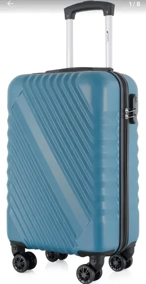 Mala de Bordo 10kg 20 Polegadas em ABS 11013M Cruzeiro - Mary Bolsas